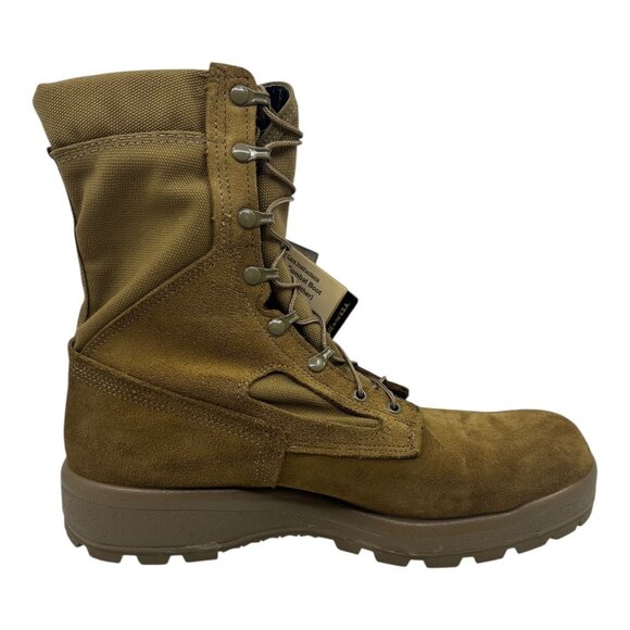 Belleville Men's AFTWC 14.0 R Military Tactical Combat Boots Coyote Leather USA - Picture 9 of 12